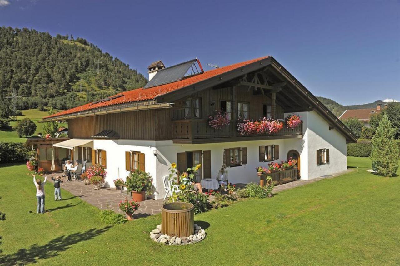Ferienwohnung Alpenwelt Wallgau Bagian luar foto