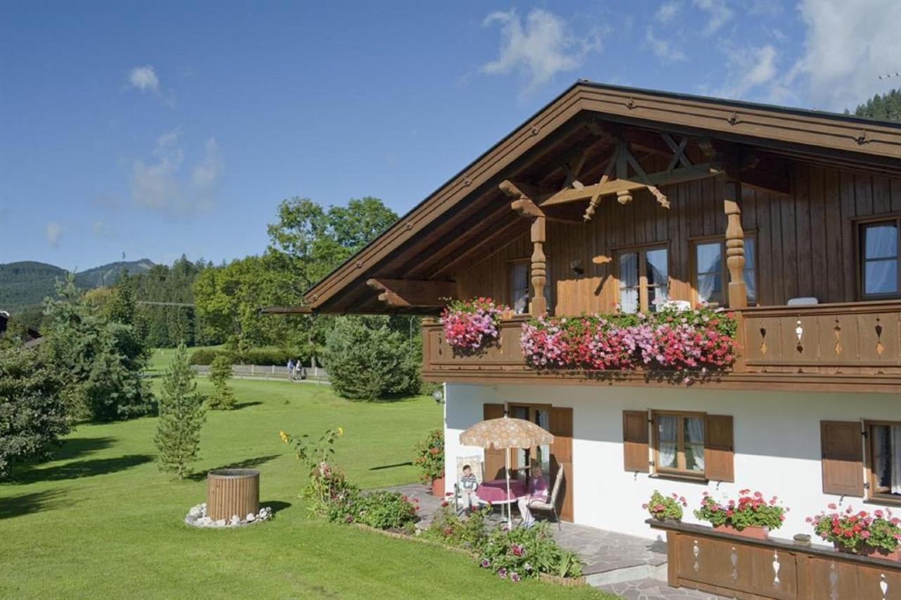 Ferienwohnung Alpenwelt Wallgau Bagian luar foto